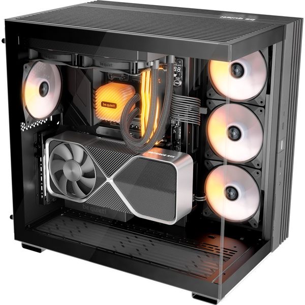 BE QUIET LIGHT WINGS LX 120MM PWM REVERSE CASE FAN BLACK