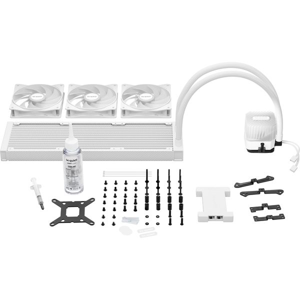 BE QUIET LIGHT LOOP 360MM AIO RGB LIQUID CPU COOLER WHITE