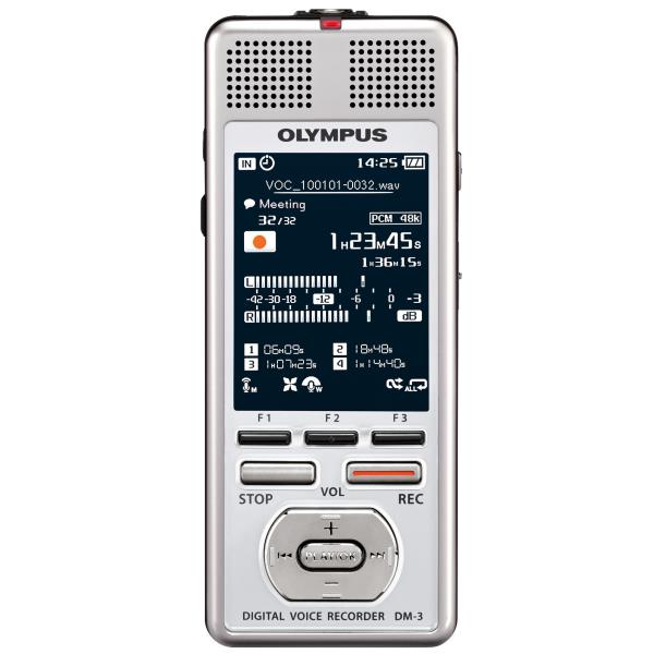 Olympus Dm3 4GB Digital Voice Recorder Voice recording (PER.659633)