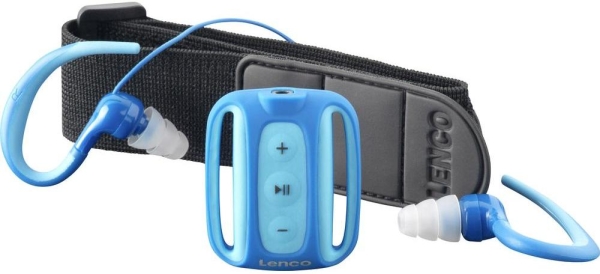 Lenco Xemio-760 BT 8GB MP4 Player With Bluetooth Blue - Mp3 player (PER