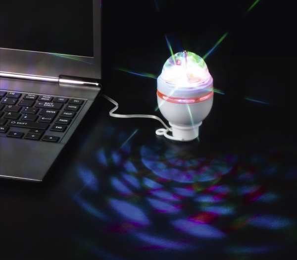 Hama 12193 USB LED Disco Ball Usb gadgets (PER.757706)