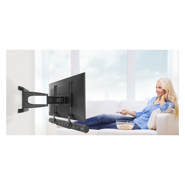 Hama 118027 Soundbar Bracket Depthadjustable Black Βασεις στηριξης