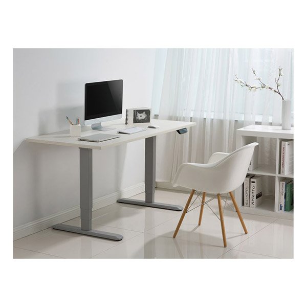 Equip 650803 Ergo Electric Sitstand Desk Frame Dual Motor Grey