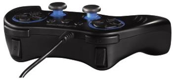 Hama Urage Vendetta USB Gamepad Black/blue - Game controller (PER.567359 Hama Urage Vendetta USB Gamepad Black/blue - Game controller (PER.567359