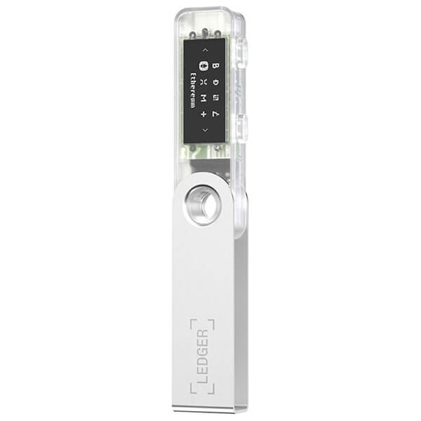 Ledger Nano S Plus Full Transparent Cryptocurrency Hardware Wallet