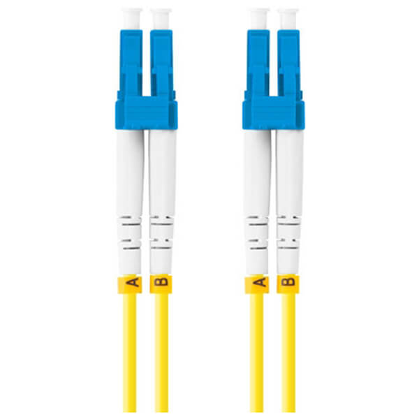 Lanberg Cable de fibra óptica LC/APC-LC/APC monomodo duplex G657A1 LSZH