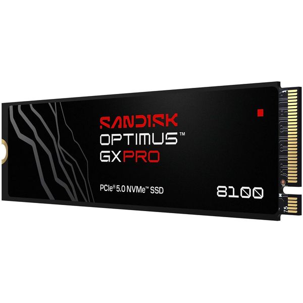 SSD SANDISK SDSP82100TAN-000E0 OPTIMUS GX PRO 8100 1TB NVME PCIE GEN5 X4 M.2 2280