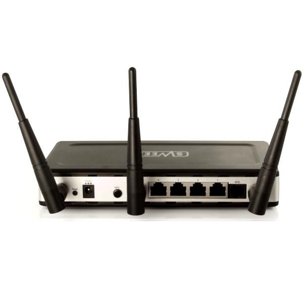Sweex Wireless Adsl 2/2+ Modem/router 300mbps Pstn Dsl (PER.803371)