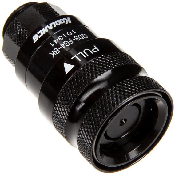 Koolance QD3 Female Quick Disconnect Nospill Coupling, Male Threaded G