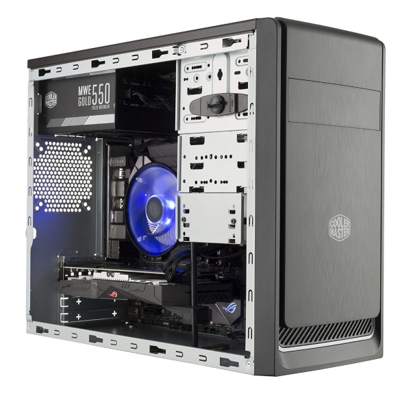 Case Coolermaster Masterbox E300l Silver Κουτια cases (PER.818363)