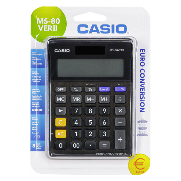 Casio Ms80veriibk Calculators (PER.925394)