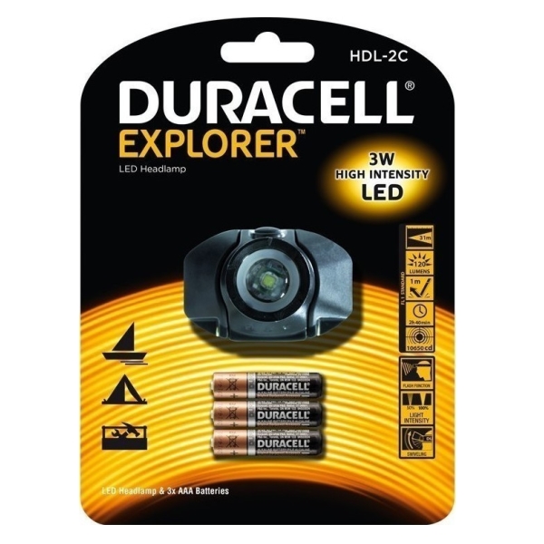 TORCIA LED DURACELL EXPLORER WKL-2