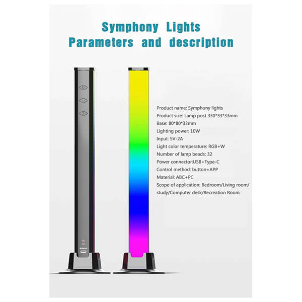 G-roc D18 3D Symphony Lights - Λαμπες γραφειου (PER.941977)