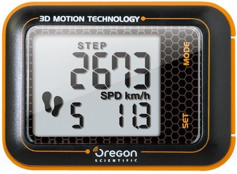 Oregon Scientific Slimfit 3D Pedometer Pe200 - Lifestyle gadgets (PER ...