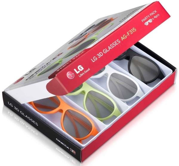 area Pamphlet Identity LG Ag-f315 Cinema 3D Glasses 4-pack - 3d γυαλια (PER.169923)