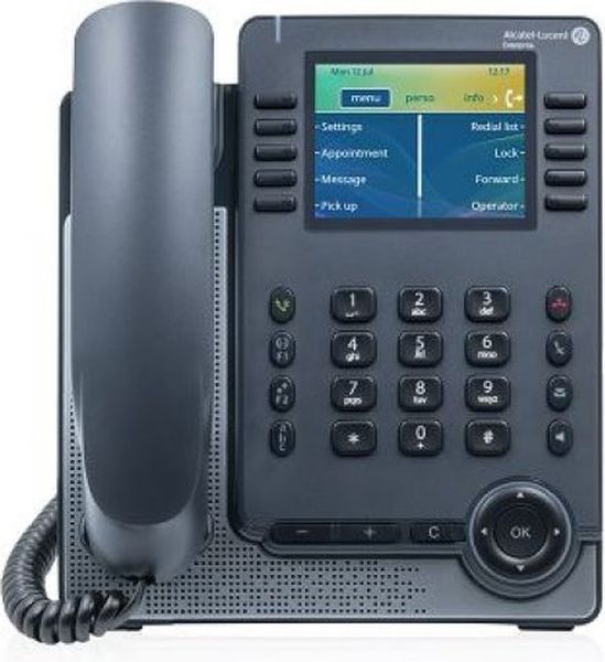 Alcatel Lucent Ale-30 Dual Port Gigabit Ethernet Essential Deskphone ...