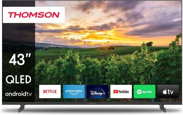 TV THOMSON 43'' SMART 4K QLED 43QA2S13 (2024) ANDROID