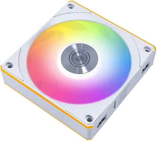 LIAN LI UNI RGB FAN CL WIRELESS 120MM REVERSE BLADE WHITE - NO CONTROLLER - STATIC PRESSURE