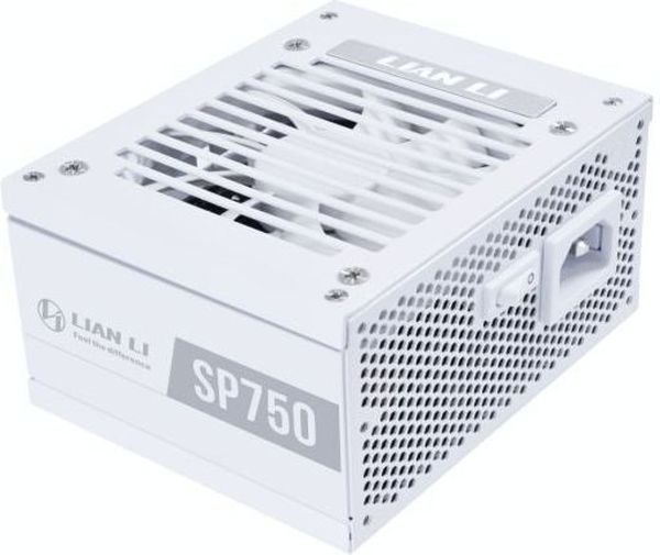 LIAN LI SP750 V2 GOLD WHITE - 750W SFX PSU - 12V-2X6 - LOW NOISE - 80 PLUS GOLD - ATX 3.1 - PCIE 5