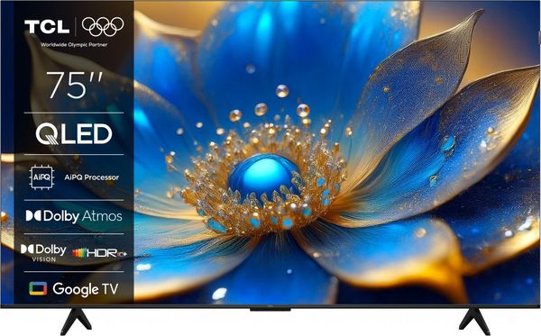 TV TCL 75P79K 75'' QLED 4K UHD SMART WIFI MODEL 2024 BLACK