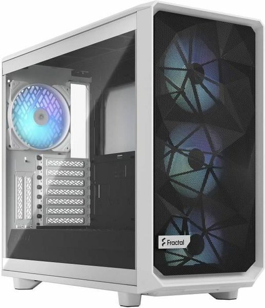 CASE FRACTAL DESIGN MESHIFY 2 RGB WHITE TG CLEAR TINT MIDI TOWER