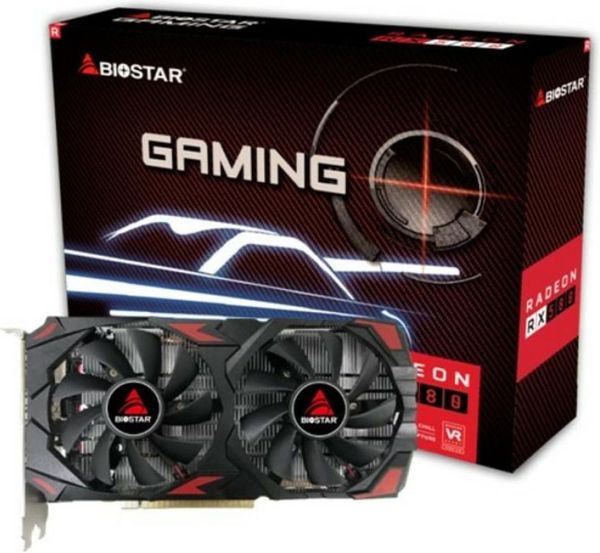 VGA BIOSTAR AMD RADEON RX580 8GB GDDR5 RETAIL