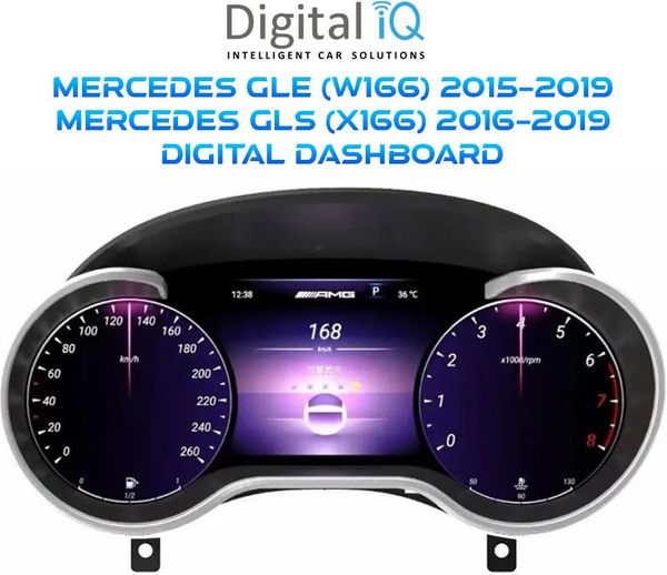 DIQ DDD 997_dc 12.3in Digital Cluster For Mercedes Ml-gl W166 GLE W166 ...