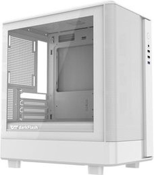 DARKFLASH DB330M COMPUTER CASE (WHITE)