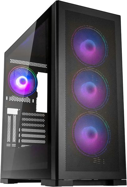 KOLINK UNITY MESHBAY ARGB MIDI ATX TOWER CASE - 400MM CLEARANCE (4 PRE-INSTALLED FANS & CONTROLLER)