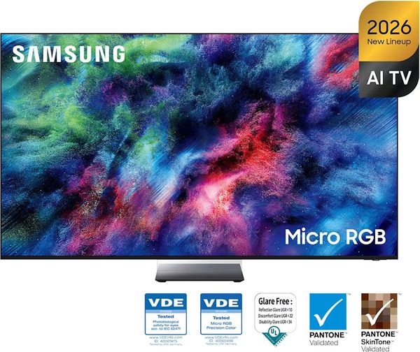 TV SAMSUNG MRE85R95HATXXH 85'' MICRO RGB 4K VISION AI SMART 2026