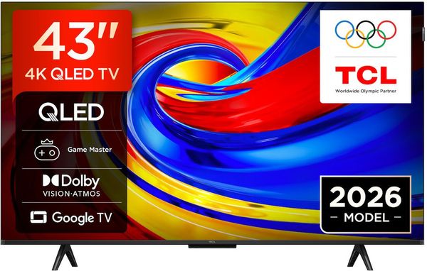 TV TCL 43P7L 43'' QLED 4K UHD SMART GOOGLE TV