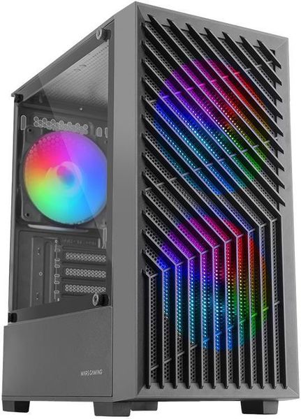 CASE TACENS MARS MC-VORTEX WINDOW FRGB MINI TOWER BLACK