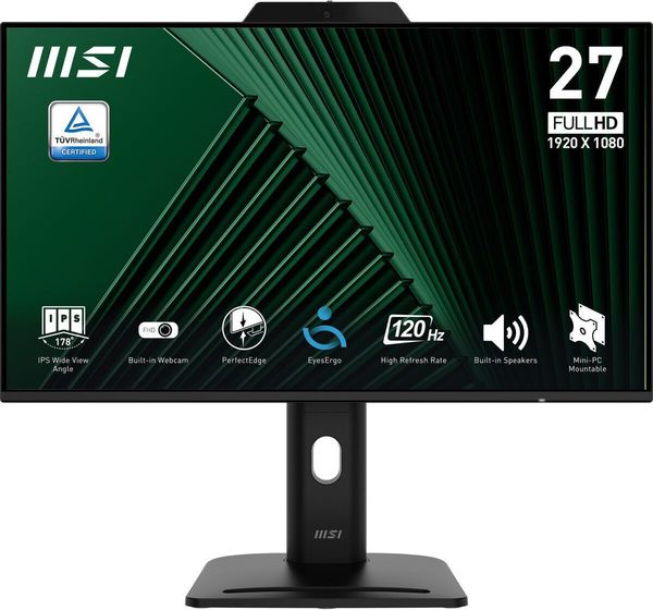 ΟΘΟΝΗ MSI PRO MP272PMG 27'' FHD IPS 120HZ WEBCAM BLACK