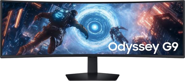 ΟΘΟΝΗ SAMSUNG G91F LS49FG910EUXEN 49'' VA 5120X1440 144HZ CURVED 32:9 SWIVEL TILT BLACK