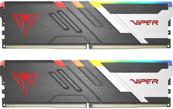 RAM PATRIOT PVVR532G640C32K VIPER VENOM RGB 32GB (2X16GB) DDR5 6400MHZ DUAL KIT