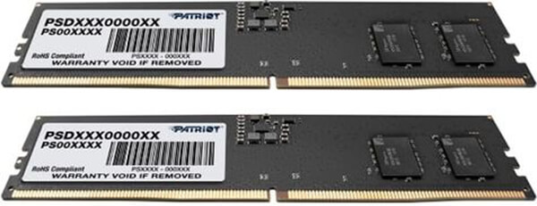 RAM PATRIOT PSD516G5600K SIGNATURE LINE 16GB (2X8GB) DDR5 5600MHZ CL46 DUAL KIT