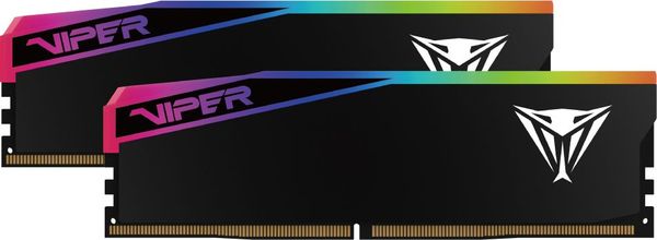 RAM PATRIOT VIPER RGB ELITE 5 ULTRA 48GB (2X24GB) DDR5 8000MT/S CL38 INTEL/AMD DUAL VEUR548G8038K