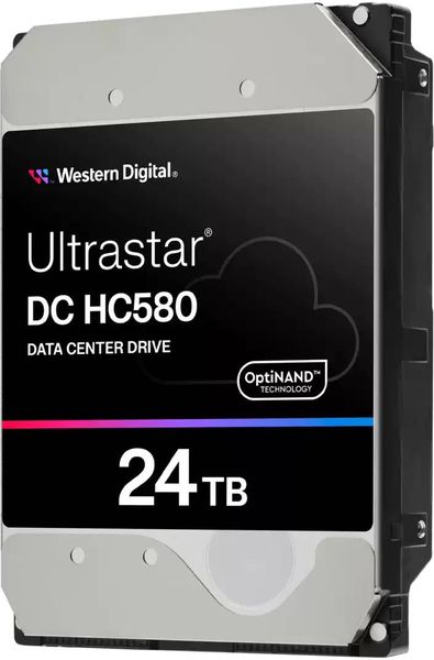 HDD WESTERN DIGITAL 0F62796 ULTRASTAR DC HC580 24TB SATA 3 DATA CENTER