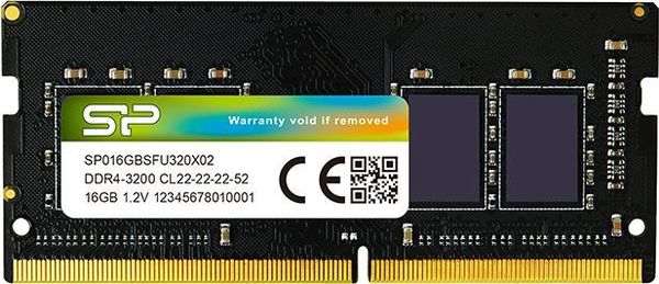RAM SILICON POWER 16GB SO-DIMM DDR4 2666MHZ CL19 SP016GBSFU266X02