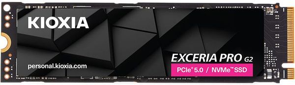 SSD KIOXIA LVE10Z1T02G8 EXCERIA PRO G2 1TB NVME PCIE GEN5 X4 M.2 2280