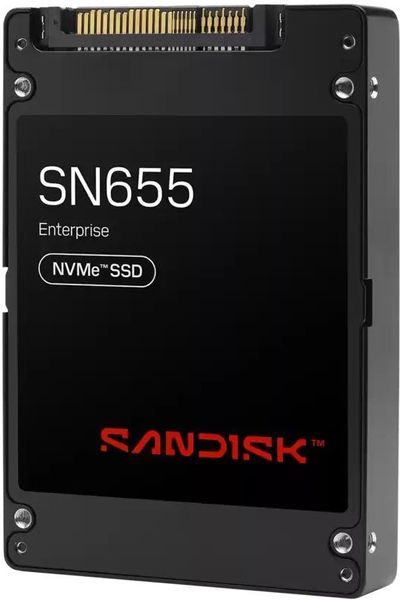 SSD SANDISK SN655 7.68TB NVME PCIE GEN4 X4 U.3 DATA CENTER ENTERPRISE 0TS2462