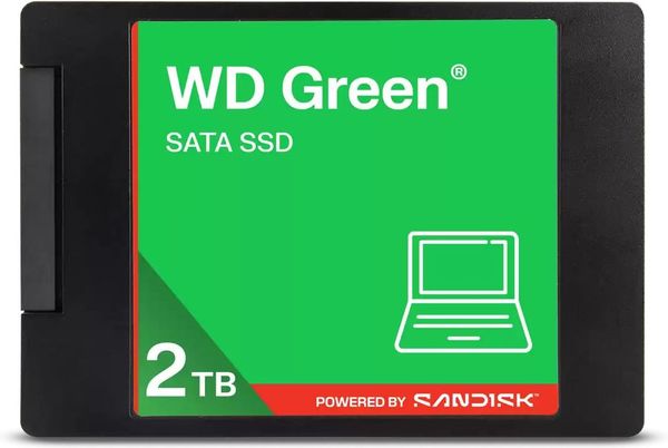 SSD SANDISK WD GREEN 2TB 2.5'' SATA 3 WDS200T5G0A
