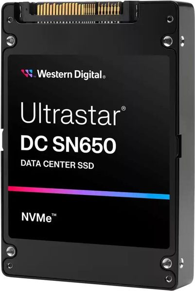 SSD SANDISK ULTRASTAR DC SN650 7.68TB NVME PCIE GEN4 X4 U.3/U.2 DATA CENTER ENTERPRISE 0TS2374