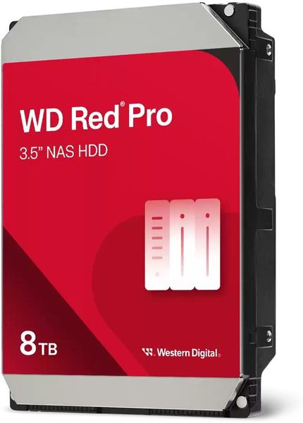 HDD WESTERN DIGITAL WD8006FFBX RED PRO NAS 8TB 3.5'' SATA3