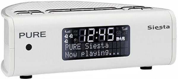 Pure Siesta Charge Radiosveglia Con Carica Wireless - DAB/DAB+, FM, Bluetooth, USB, 40 Stazioni