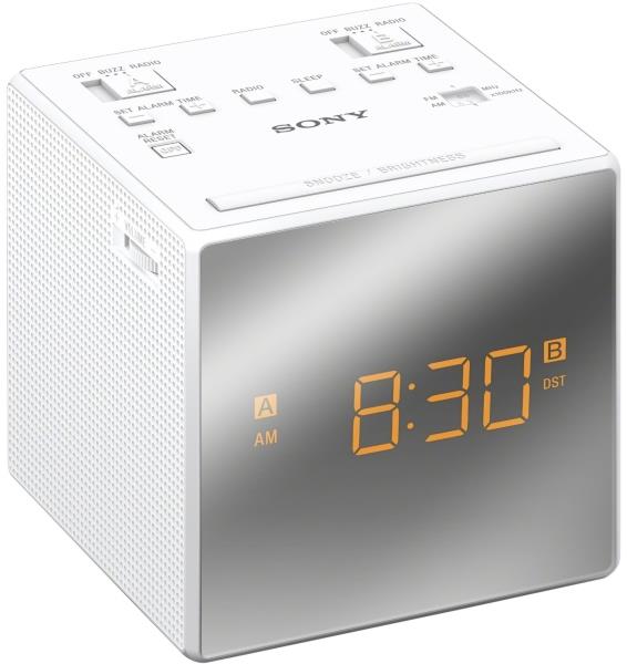 Sony Icfc1 Alarm Clock With Fm/am Radio White Ρολογια (PER.504896)