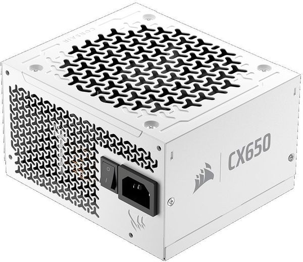 PSU CORSAIR CX650 650W ATX 3.1 LOW-NOISE CYBENETICS GOLD WHITE CP-9020328-EU