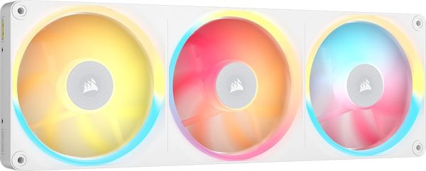 CORSAIR ICUE LINK LX360-R RGB UNIFIED FRAME PWM FANS STARTER KIT + SYSTEM HUB WHITE CO-9051068-WW