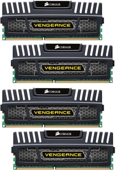 RAM Corsair Cmz32gx3m4x1600c10 Vengeance XMP 32gb (4x8gb) Pc3-12800 ...