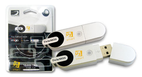 Twinmos U3 Smart Drive 2GB USB 2.0 Mobile Disk - Μνημες usb (PER.555022)